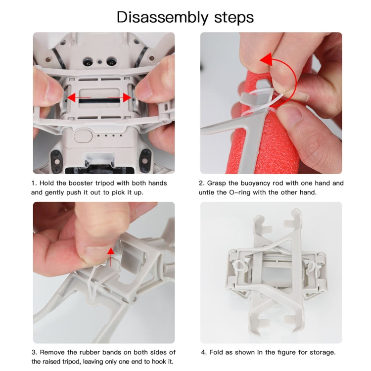 For DJI Mavic Mini/ Mini 2/Mini SE RCSTQ Water Landing Gear Buoyancy Rod - Others by RCSTQ | Online Shopping UK | buy2fix