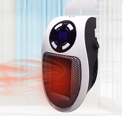 Mini Heater Home Desktop Office Multifunctional Heater, Style:With Remote Control, Plug Type:EU(White) - Consumer Electronics by buy2fix | Online Shopping UK | buy2fix