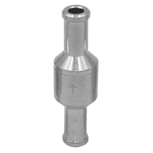 Car Aluminum Alloy Gasoline Fuel Check Valve, Size:M6(Silver) by buy2fix