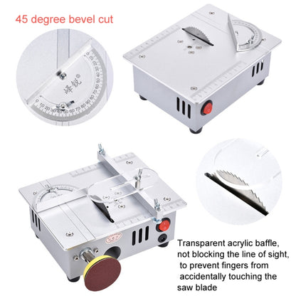 S6  96W Multifunctional Model Desktop Mini Table Saw Cutter,Spec: High-end Version(US Plug) - Electric Saws & Accessories by buy2fix | Online Shopping UK | buy2fix