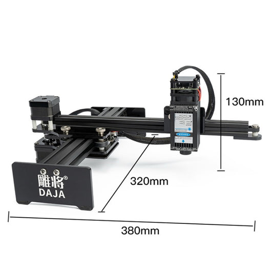 DAJA D2 15W Stainless Steel Metal Automatic CNC Small Portable Laser Engraving Machine(EU Plug) by DAJA