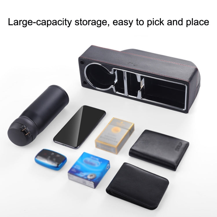 SUSISUN SNH010 Car Seat Gap Storage Box, Style:Positive Drive(Black) - In Car by SUSISUN | Online Shopping UK | buy2fix