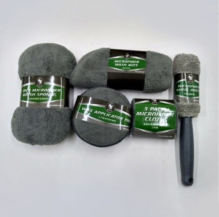 9 In 1 Car Wash Cleaning Kit Car Wash Supplies Car Wash Tools(Gray) by buy2fix