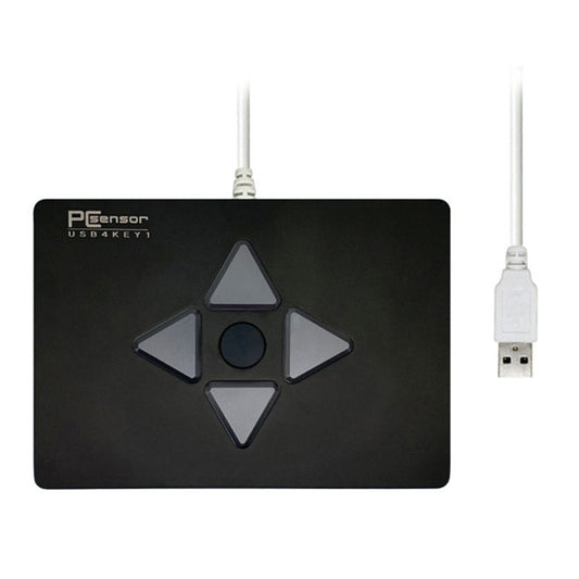 4 Keys Medical Equipment Testing Custom One-key Combo Shortcut Keyboard, Cable Length: 1.5m(Black) by buy2fix