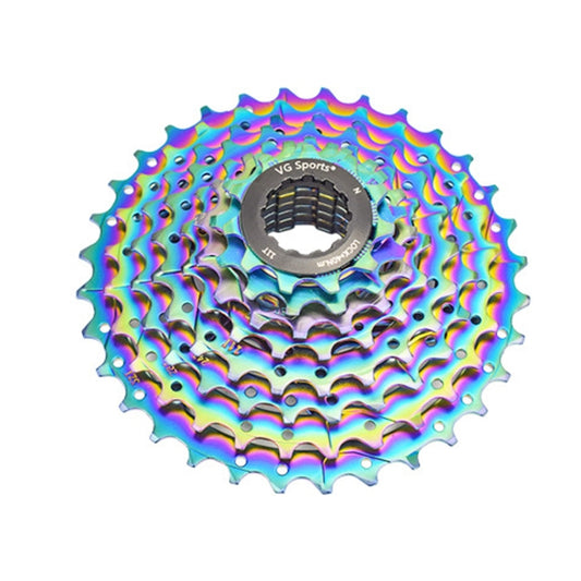 VG SPORTS Bicycle Lightweight Wear -Resistant Colorful Flywheel, Style:8 Speed 11-28T - Outdoor & Sports by VG SPORTS | Online Shopping UK | buy2fix