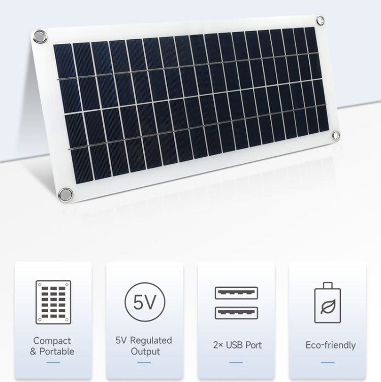 Waveshare 18V 10W Semi-flexible Polycrystalline Silicon Solar Panel - Solar Panels by Waveshare | Online Shopping UK | buy2fix