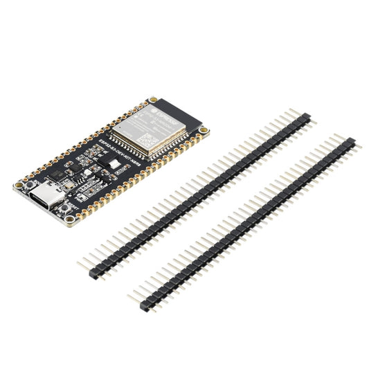 Waveshare ESP32-S3 Microcontroller 2.4GHz Wi-Fi Development Board ESP32-S3-WROOM-1-N8R8 Module Standard Ver. With Pinheader by Waveshare