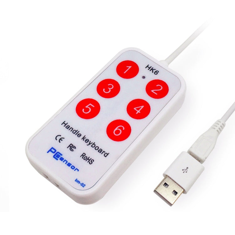 HK-6 Android Version 6 Keys Custom PS Shortcut Keys Medical USB Keypad ...