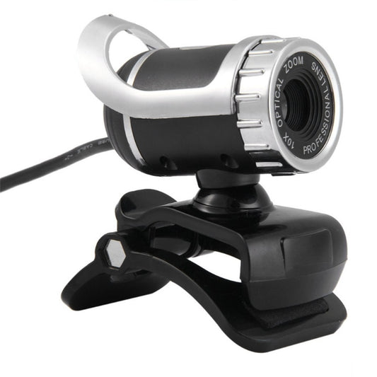 HXSJ A859 480P Computer Network Course Camera Video USB Camera Built-in Sound-absorbing Microphone(No Camera Function Silver) by HXSJ