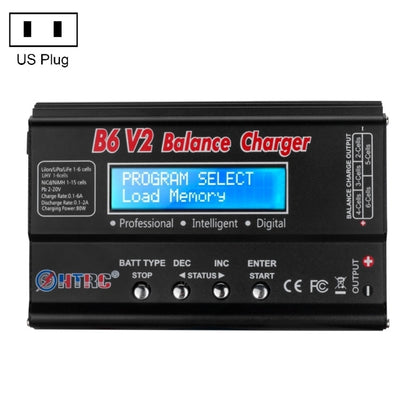 HTRC B6 V2 Balance Charger Intelligent Model Airplane Lithium Battery Charger, US Plug - Toys & Hobbies by HTRC | Online Shopping UK | buy2fix