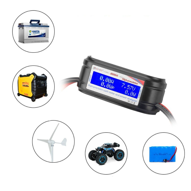 HTRC 200A Current Voltage Power Meter Model Tester - Consumer Electronics by HTRC | Online Shopping UK | buy2fix