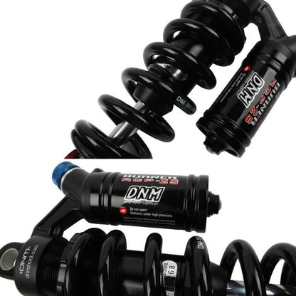 DNM RCP2S Mountain Bike Oil Spring Rear Shock Absorber Soft Tail Frame Rear Bladder, Size:210mm(With 24mm Bushing) - Outdoor & Sports by DNM | Online Shopping UK | buy2fix