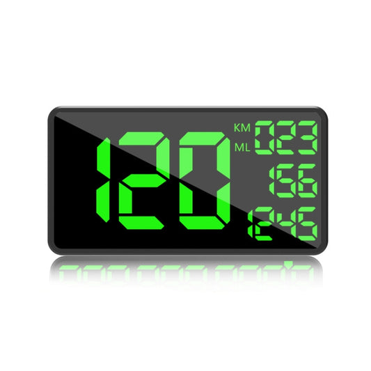 C1090 6.2 inch HUD Car Head-up Display GPS Car Universal Mileage Speed Meter Speeding Alarm / GPS Satellite Speed Measurement(Black) by buy2fix