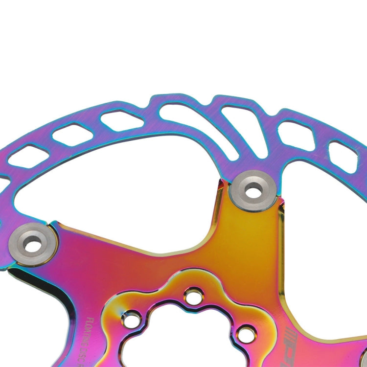 IIIPRO Floating Disc Road Mountain Bike Six Nail Disc Brake Disc, Size:160mm(Colorful) - Outdoor & Sports by IIIPRO | Online Shopping UK | buy2fix