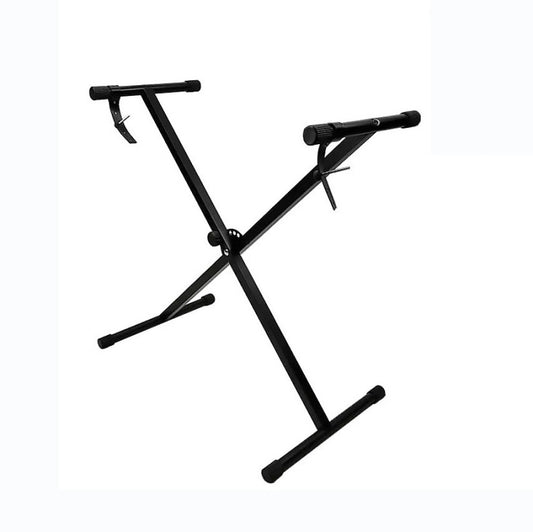 Single Tube X-shaped Electronic Organ Stand by buy2fix