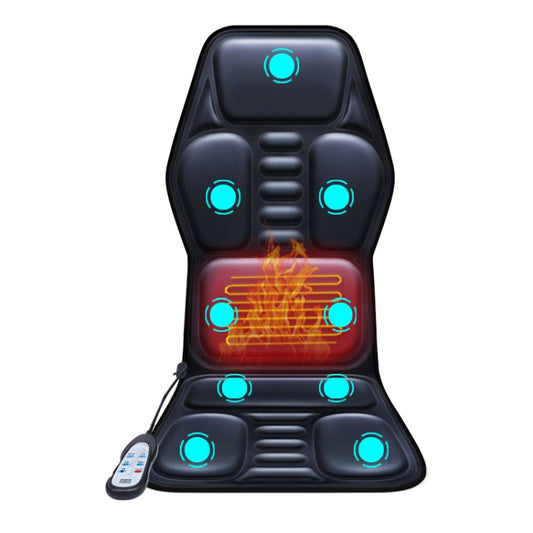 YJ-308 Car Massager Cervical Spine Neck Waist Car Home Heating Whole Body Multifunctional Massage Mat, Specification: Deluxe Edition by buy2fix