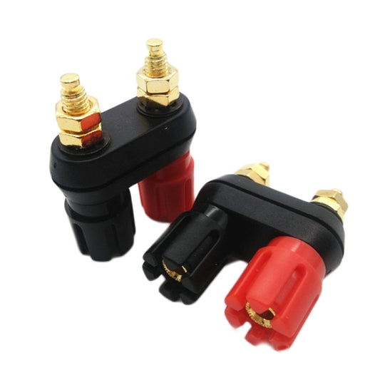 10 PCS Double Plum Blossom Terminal Double Row Terminal Audio Terminal by buy2fix