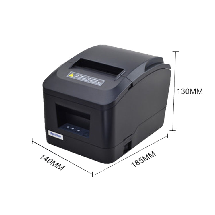 Xprinter XP-A160M Thermal Printer Catering Bill POS Cash Register Printer, Style:US Plug(USB) - Consumer Electronics by Xprinter | Online Shopping UK | buy2fix