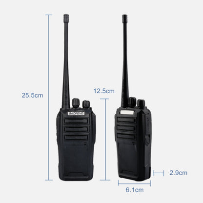 Baofeng BF-UV6D Civil Hotel Outdoor Construction Site Mobile High-power Walkie-talkie, Plug Specifications:UK Plug - Consumer Electronics by Baofeng | Online Shopping UK | buy2fix