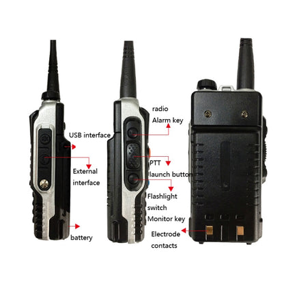 Baofeng BF-B2Plus Outdoor 50km Mini High-power FM Walkie-talkie, Plug Specifications:EU Plug - Consumer Electronics by Baofeng | Online Shopping UK | buy2fix