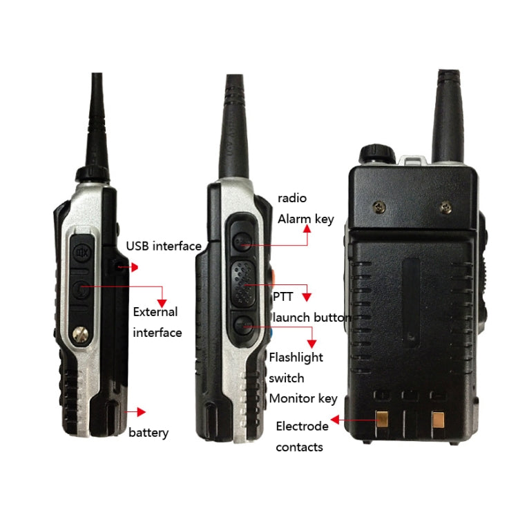 Baofeng BF-B2Plus Outdoor 50km Mini High-power FM Walkie-talkie, Plug Specifications:UK Plug - Consumer Electronics by Baofeng | Online Shopping UK | buy2fix
