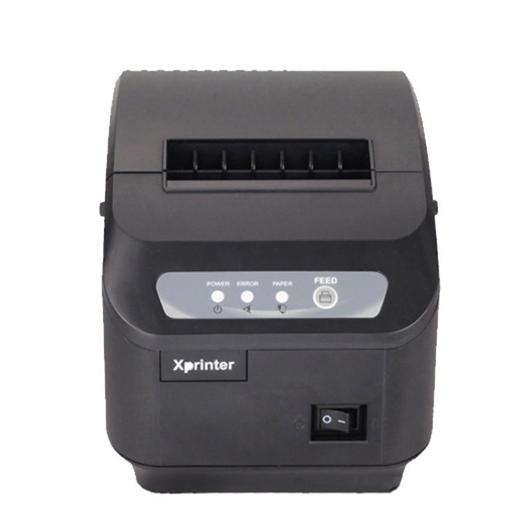 Xprinter XP-Q200II Thermal Small Receipt Printer Catering And Kitchen Receipt Printer 80mm Cutter, Interface Type:LAN Interface(EU Plug) - Consumer Electronics by Xprinter | Online Shopping UK | buy2fix