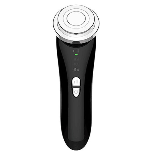 Facial Electronic Beauty Instrument Ultrasonic Ion Red And Blue Color Light Introduction Instrument(Pink) by buy2fix