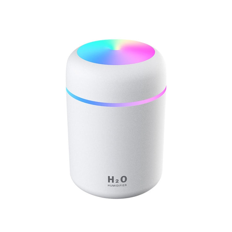 Colorful Cup Humidifier USB Car Air Purifier(White) - In Car by buy2fix | Online Shopping UK | buy2fix