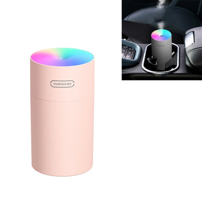 Colorful Cup Humidifier USB Car Air Purifier(Second Generation Pink) - In Car by buy2fix | Online Shopping UK | buy2fix