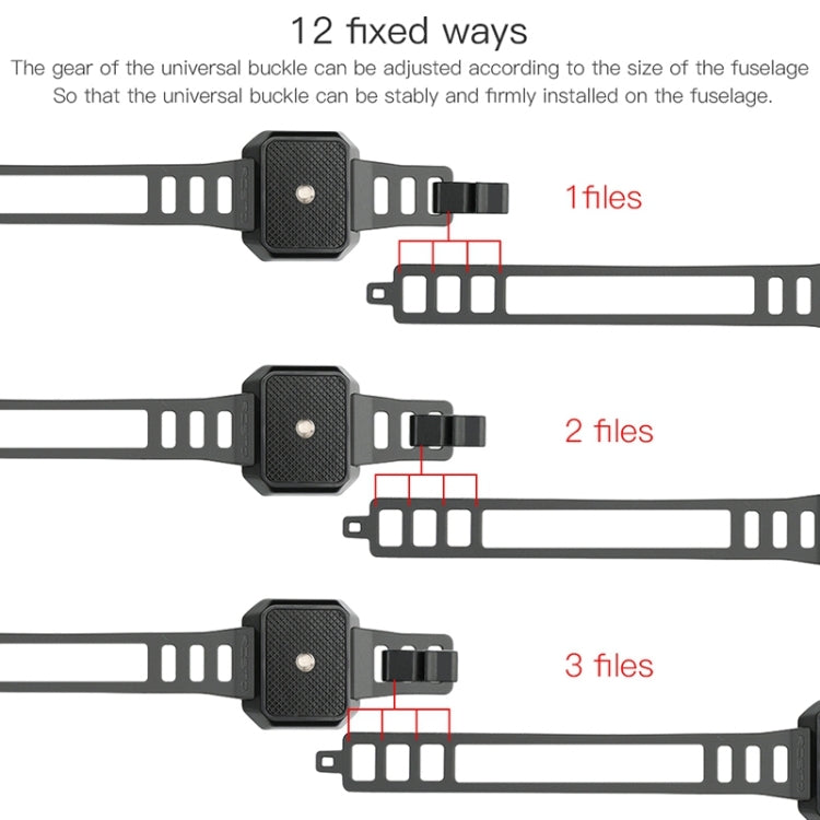 RCSTQ Universal Expansion Buckle for DJI Mavic Air 2 / Mavic 2 / Mavic Pro / Femi FIMI Drone - DJI & GoPro Accessories by RCSTQ | Online Shopping UK | buy2fix