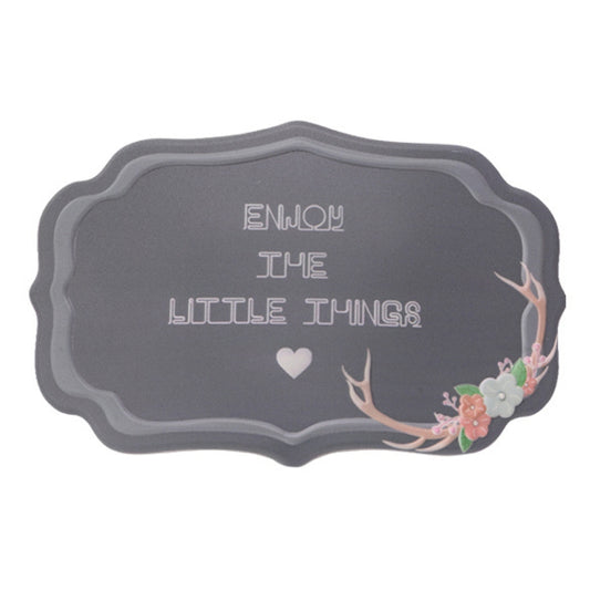 2 PCS Car Interior Decoration Anti-slip Mat PVC Soft Rubber Coaster Placemat(Fun Black) by buy2fix