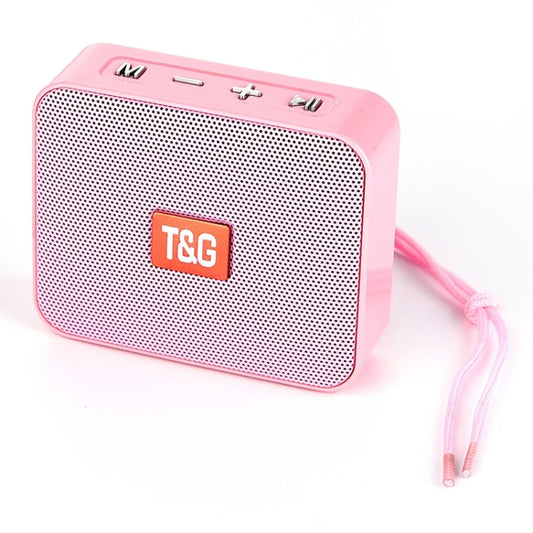 T&G TG166 Color Portable Wireless Bluetooth Small Speaker(Pink) - Mini Speaker by T&G | Online Shopping UK | buy2fix