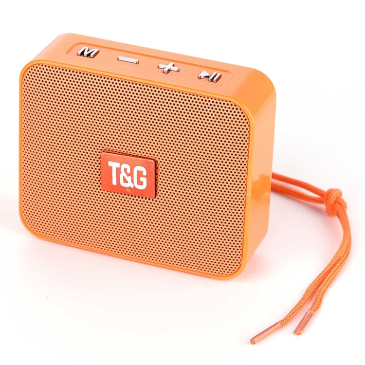 T&G TG166 Color Portable Wireless Bluetooth Small Speaker(Orange) - Mini Speaker by T&G | Online Shopping UK | buy2fix