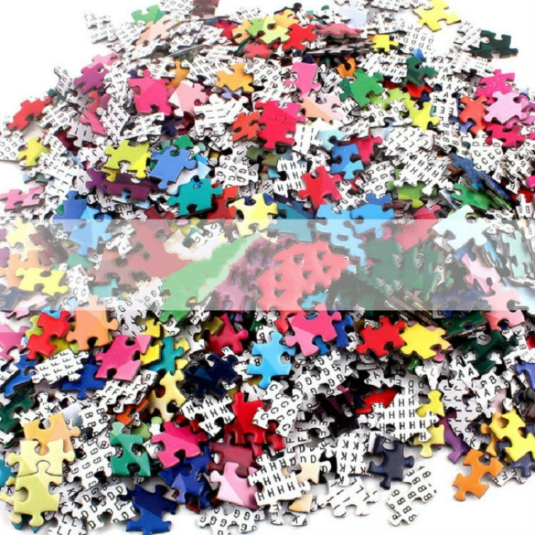 Round Shape Irregular Plane Puzzle Jigsaw Toy 1000 Pieces(Pumpkin Halloween) - Puzzle Toys by buy2fix | Online Shopping UK | buy2fix