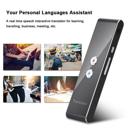 Portable Smart Voice Translator Upgrade Version for Learning Travel Business Meeting 3 in 1 voice Text Photo Language Translator(brown) - Consumer Electronics by buy2fix | Online Shopping UK | buy2fix