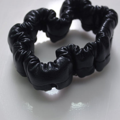 Crystal Car Interior Accessories Rear View Mirror Cover Leather Auto Rearview Mirror Cover Decoration by buy2fix