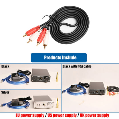 FX-AUDIO DAC-X6 Fever HiFi Fiber Coaxial USB Amp Digital Audio DAC Decoder 24BIT/192(Black) - Consumer Electronics by buy2fix | Online Shopping UK | buy2fix