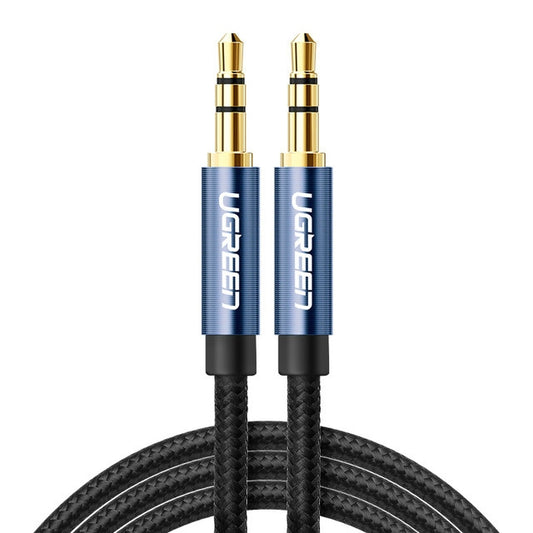 Ugreen AV112 Audio Cable 3.5mm Speaker Line Aux Cable, Length:0.5m(Blue) - Computer & Networking by Ugreen | Online Shopping UK | buy2fix