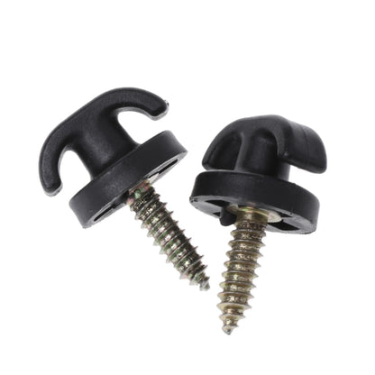 2 PCS Universal Car Trunk Original Hook Flat Type Vertical Luggage Net Hook Link by buy2fix