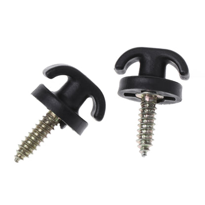 2 PCS Universal Car Trunk Original Hook Flat Type Vertical Luggage Net Hook Link by buy2fix
