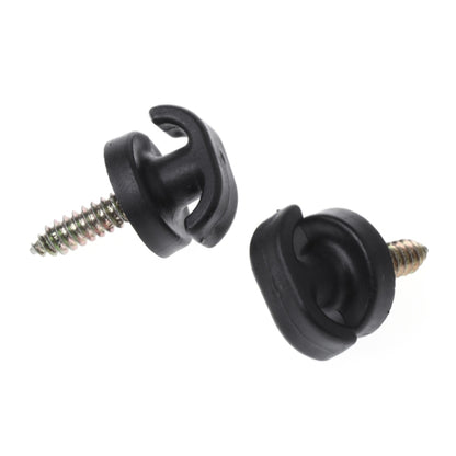 2 PCS Universal Car Trunk Original Hook Flat Type Vertical Luggage Net Hook Link by buy2fix