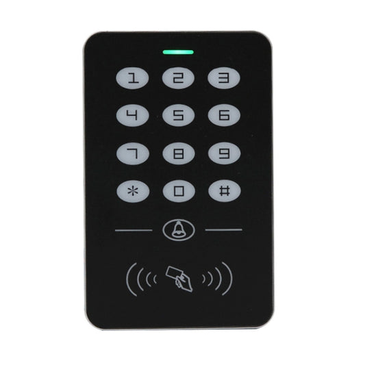 Simple IDIC Card Access Control All-in-one Machine Key Touch Access Control Controller Induction Card Password, Style:A1-Physical Buttons by buy2fix