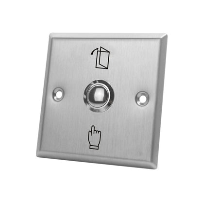 S86 Stainless Steel Exit Button 86 Metal Access Control Switch - Security by buy2fix | Online Shopping UK | buy2fix