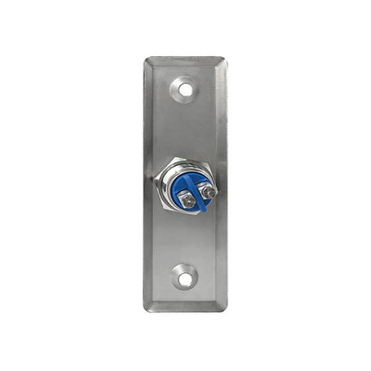 S28 Stainless Steel Narrow Strip Self-reset Electronic Access Control System Switch Out Button - Security by buy2fix | Online Shopping UK | buy2fix