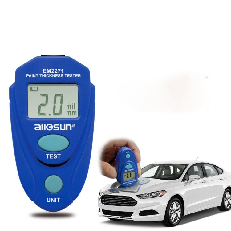 EM2271 Mini Digital Display Car Paint Coating Thickness Gauge Tester - Consumer Electronics by buy2fix | Online Shopping UK | buy2fix