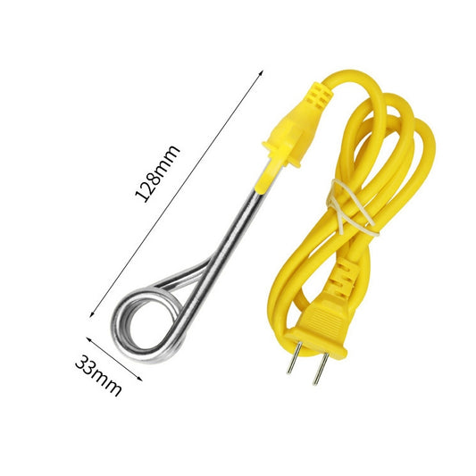 MJ-R4 Electric Water Heater Element Mini Boiler Hot Water Immersion Travel Use 600W (Color Random Delivery) by buy2fix