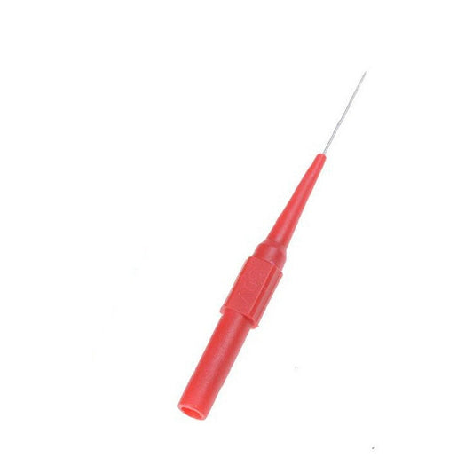 30V Multimeter Test Pen Test Probe Long and Thin Tip Probe Banana Jack Pin Auto Car Repair Accessories Tool(Red) by buy2fix
