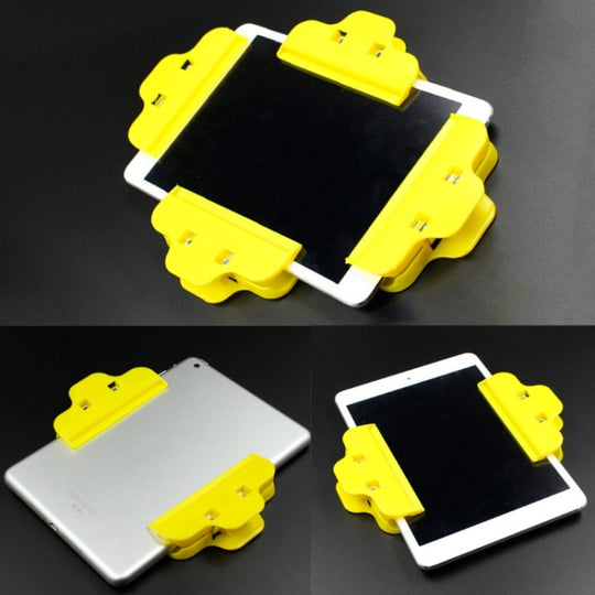 10 PCS Handy neigbarer fester Clip flacher Touchscreen-Klebeclip (zufällige Farblieferung)