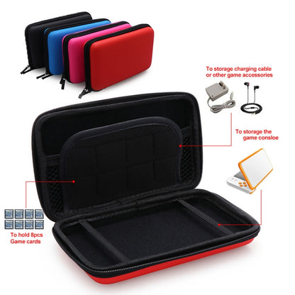 For Nintendo 2DS XL Hard EVA Protective Storage Case Cover Holder(Black) - Toys & Hobbies by buy2fix | Online Shopping UK | buy2fix