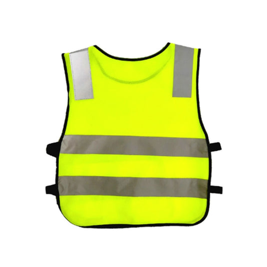Safety Kids Reflective Stripes Clothing Children Reflective Vest(Fluorescent Yellow) by buy2fix